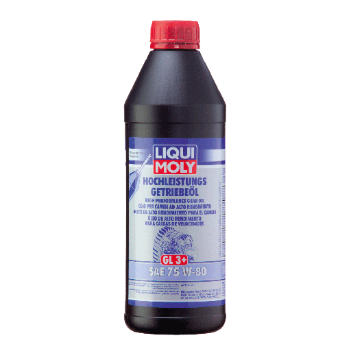 Hochleistungs Getriebeöl (GL3+) SAE 75W-80, 1lt