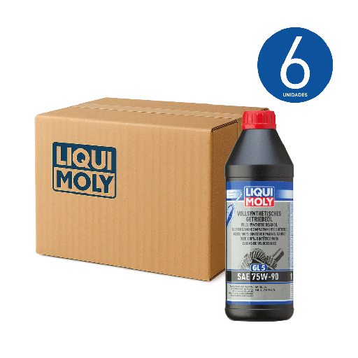 Vollsynthetisches Getriebeöl (GL5) SAE 75W-90 (CAJA), 1 lt