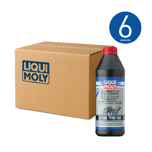 Vollsynthetisches Getriebeöl (GL5) SAE 75W-140 LS (CAJA), 1 lt