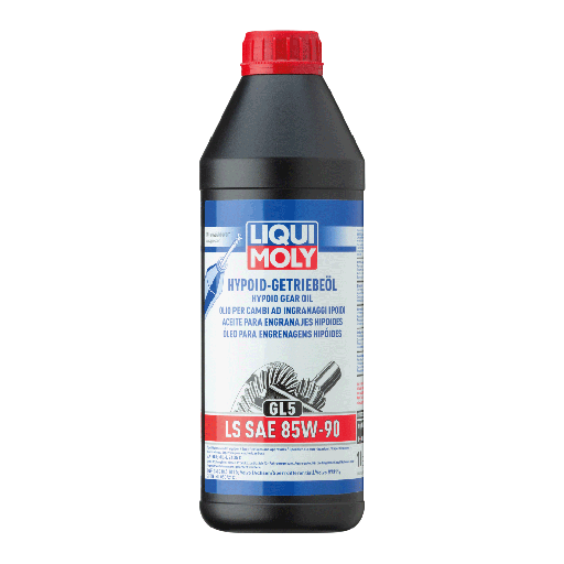 Hypoid-Getriebeöl (GL5) LS SAE 85W-90, 1 lt