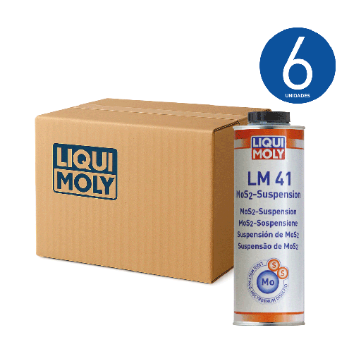 LM 41 MoS2-Suspension (CAJA), 1 lt
