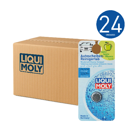 Autoscheiben Reinigertablete Apfel (CAJA),  1 Stk