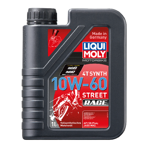 Motorbike 4T Synth 10W-60 Street Race, 1 lt