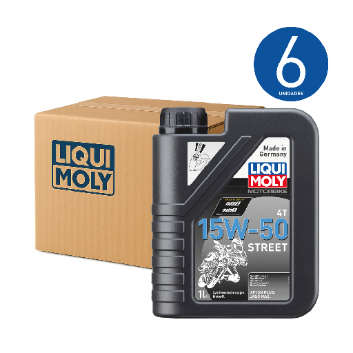 Motorbike 4T 15W-50 Street (CAJA), 1 lt