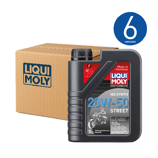 Motorbike HD Synth 4T 20W-50 Street (CAJA), 1 lt