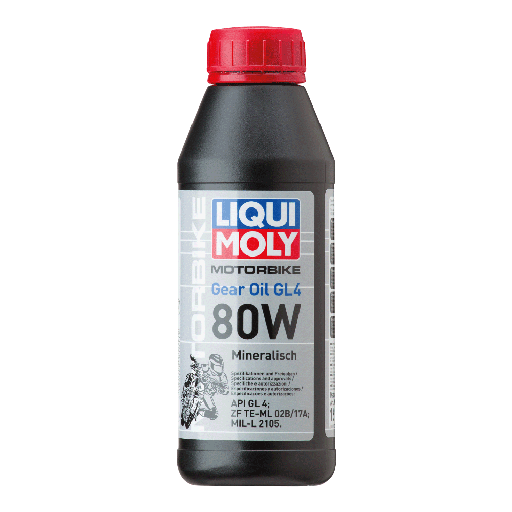 Motorbike Gear Oil 80W, 500 ml