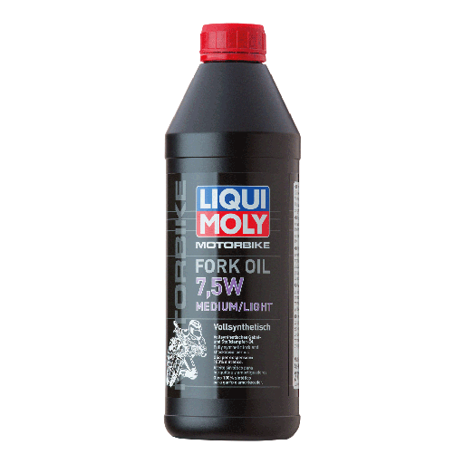 Motorbike Fork Oil 7.5W Med-Light, 1 lt