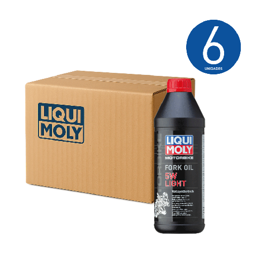 Motorbike Fork Oil 5W Light (CAJA), 1 lt